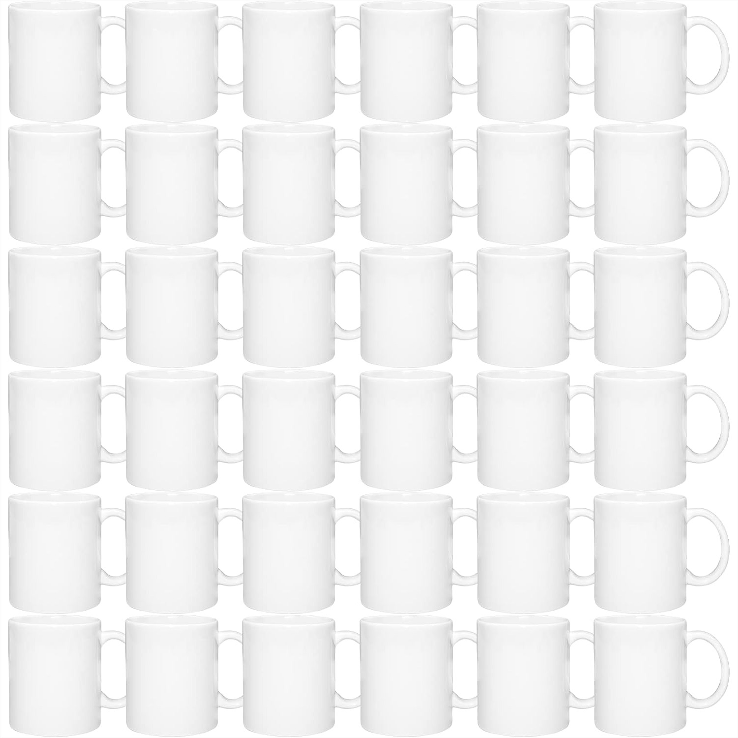 Sublimation Mug White - 36 Sublimation Blanks White Ceramic Coffee