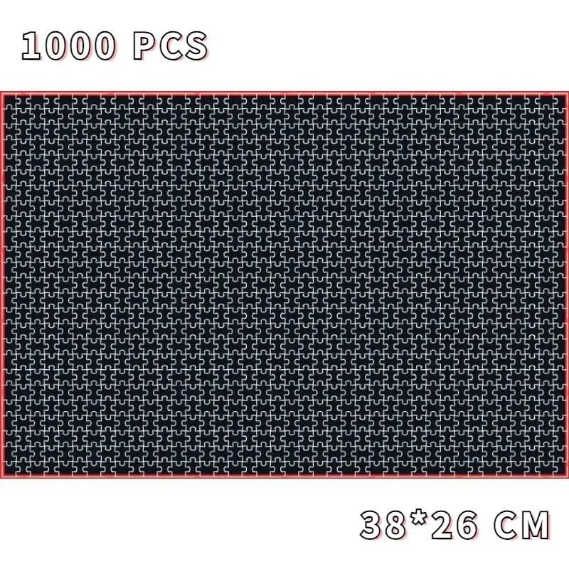 Puzzle Blank White - Adult MINI Jigsaw Puzzle 1000 Pieces