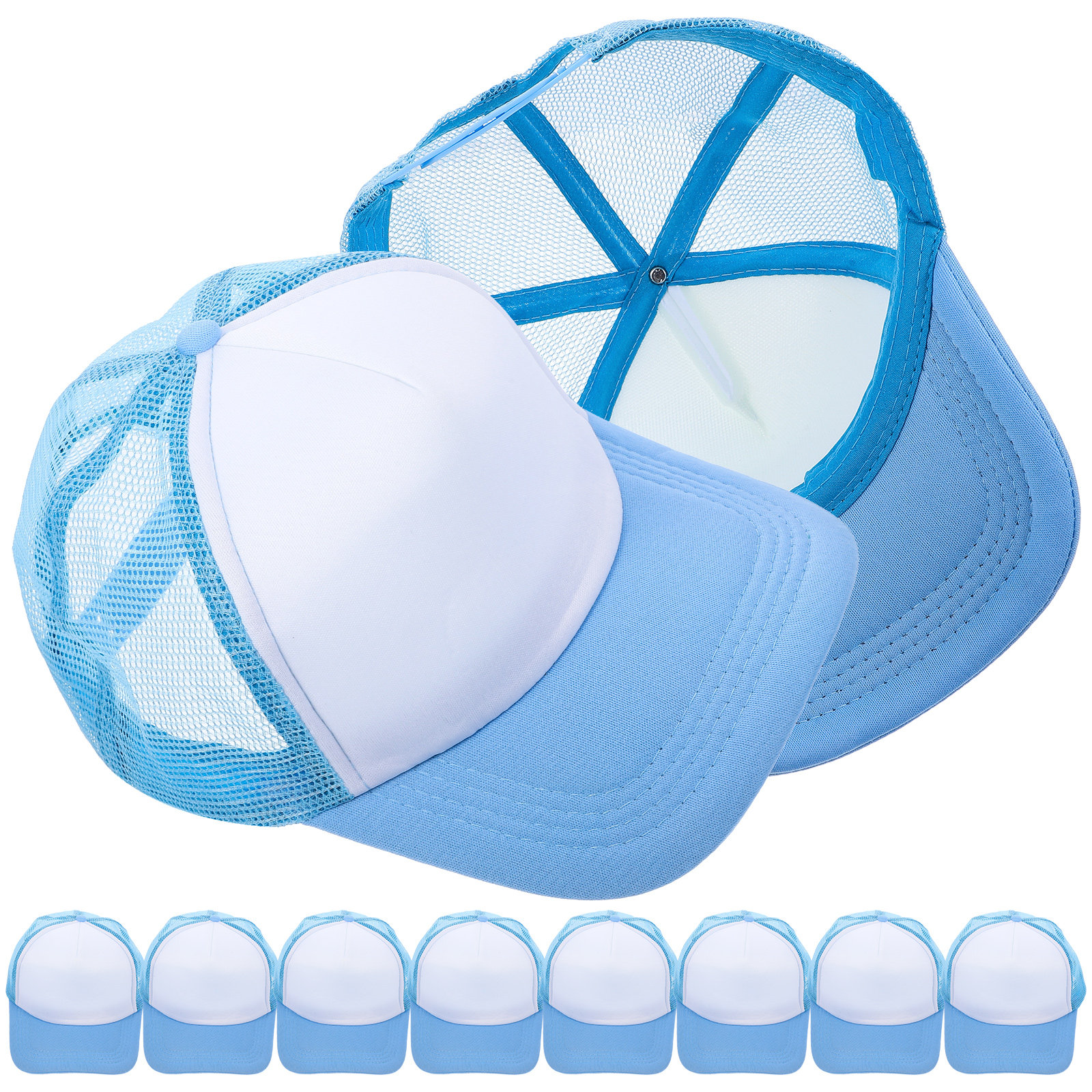 10Pcs Sublimation Blank Baseba - Hat Sublimation Blank avaliação e preço