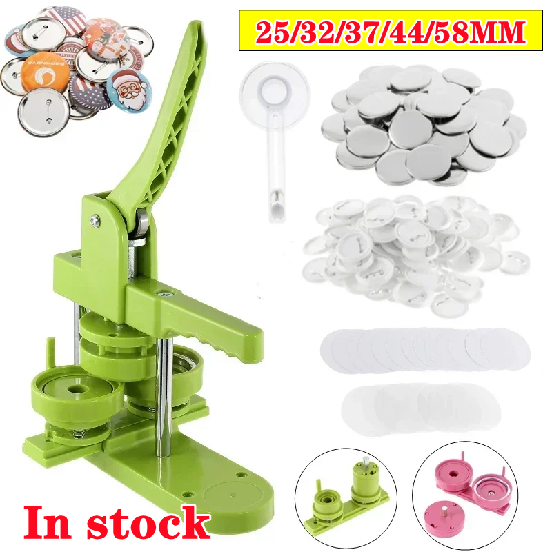 Badge Pin Button Maker Machine - Button Badge Blank avaliação e preço