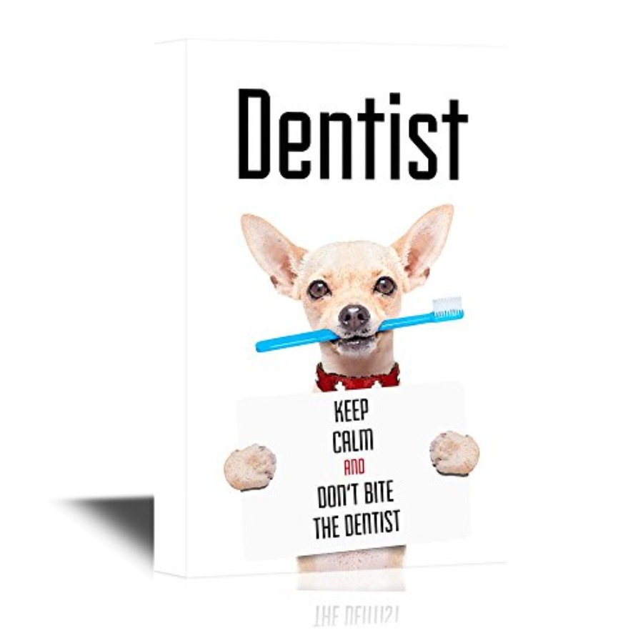 - Dentist Canvas Wall Art - Fu - Canvas Wrap Ready avaliação e preço
