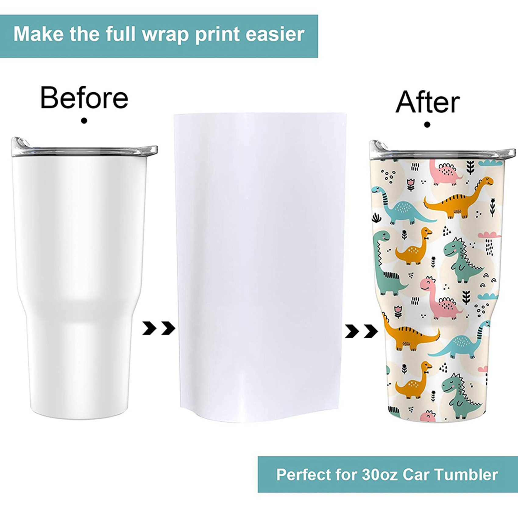 AB35-8X12 Inch Sublimation Shr - Sublimation Mug White avaliação e preço