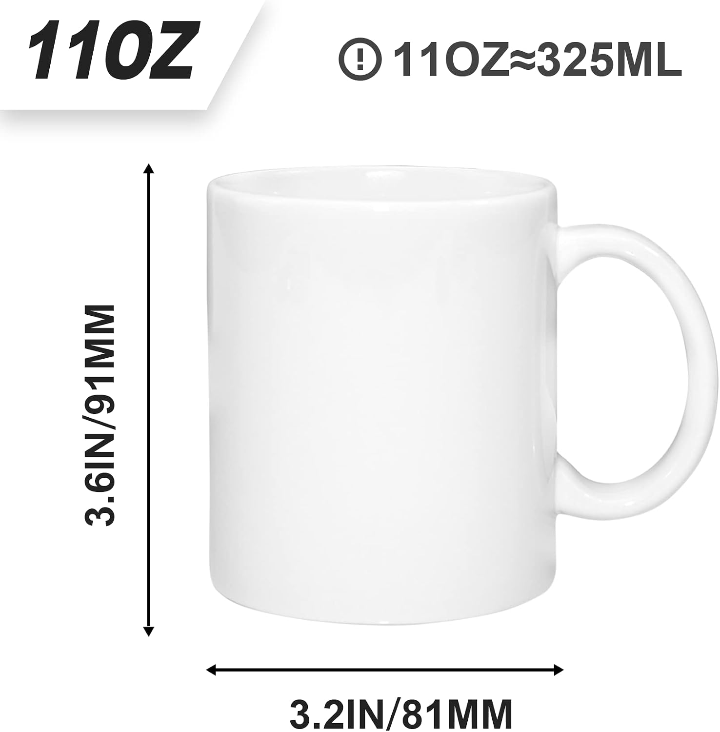 36 Sublimation Blanks White Ce - Sublimation Mug White avaliação e preço
