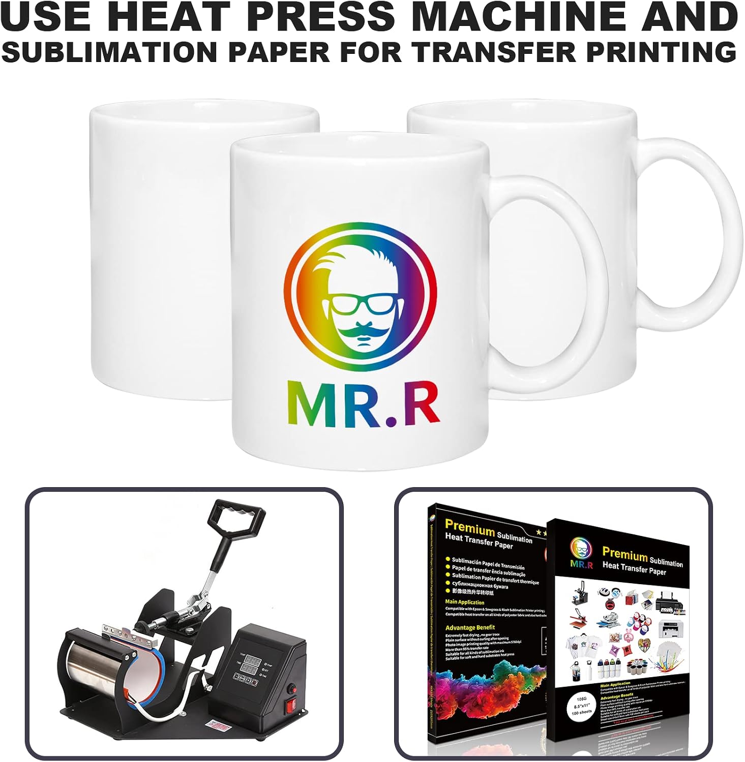 36 Sublimation Blanks White Ce - Sublimation Mug White avaliação e preço