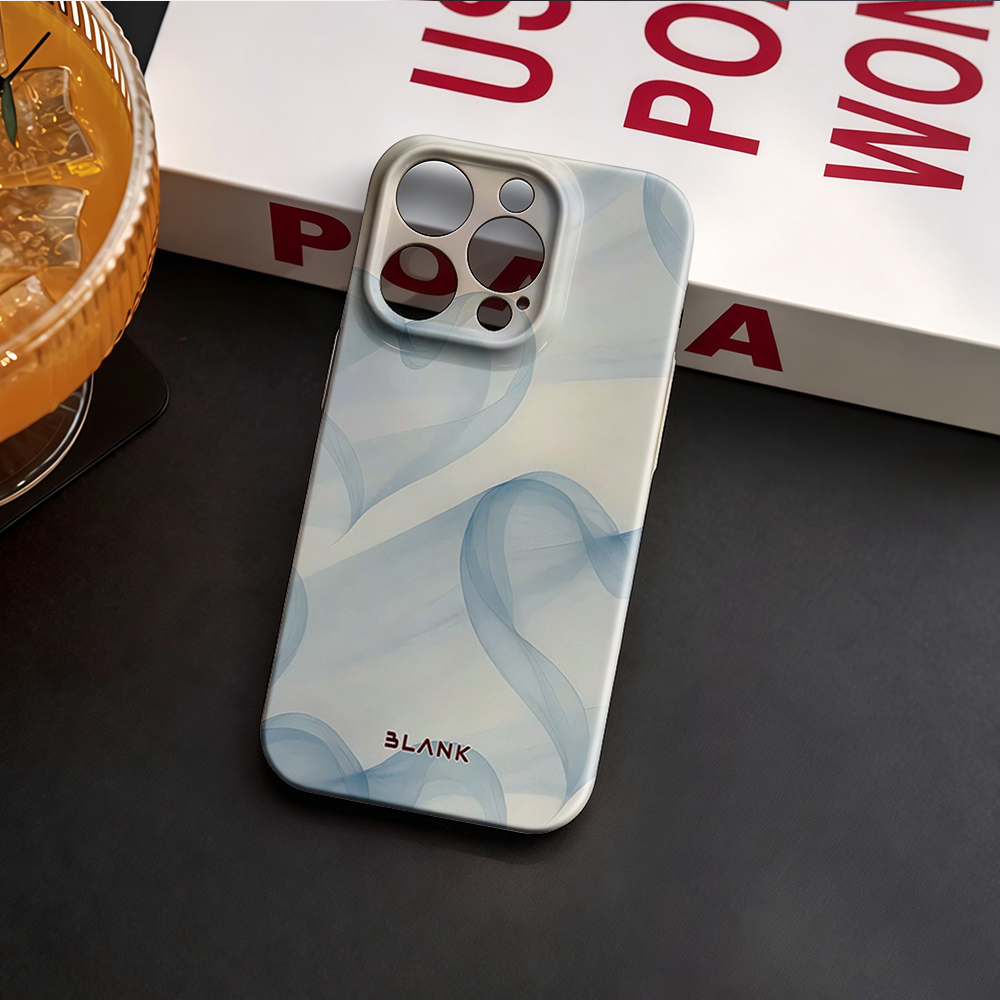 Pale Blue Floral Print For Sam - Phone Case Blank Print avaliação e preço