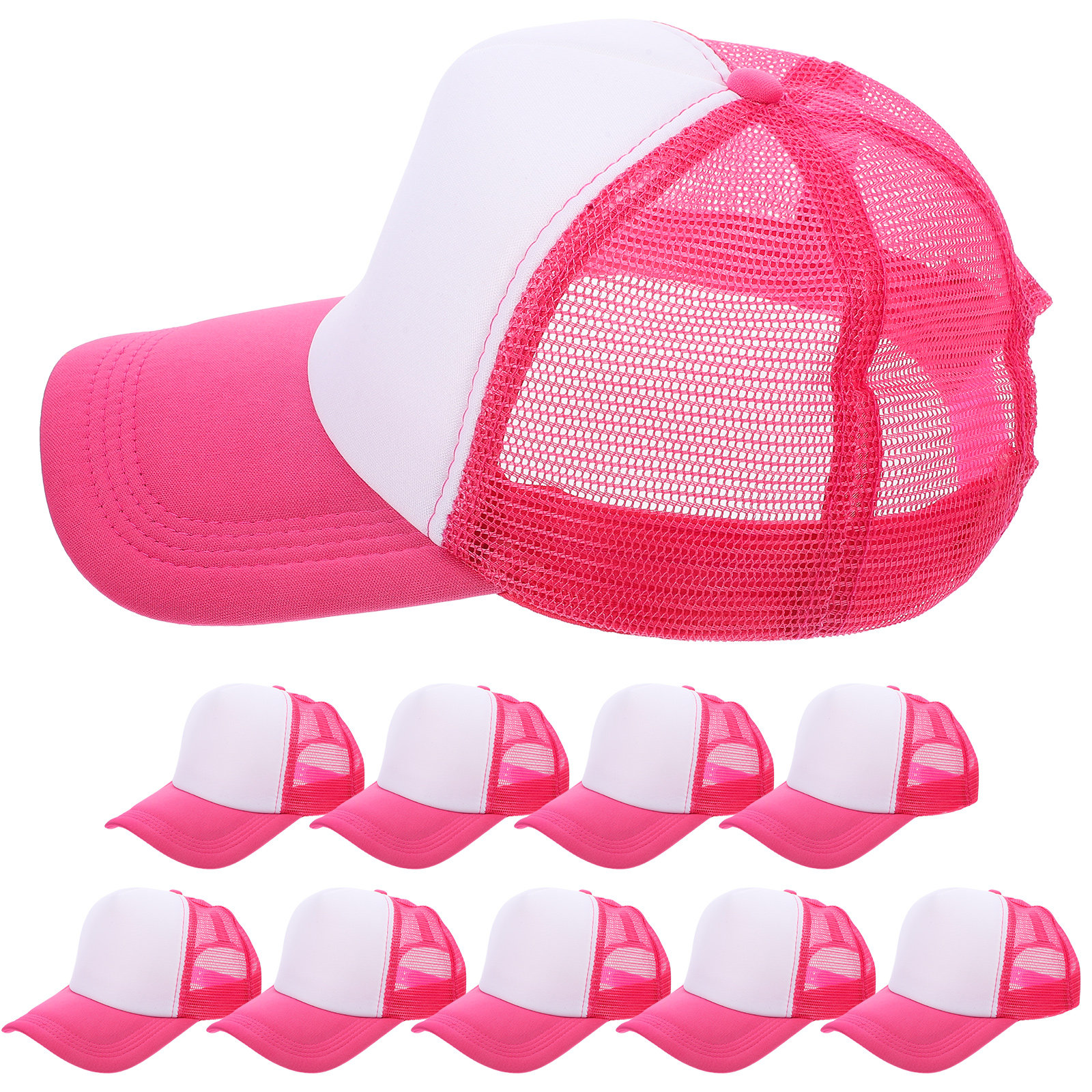 10Pcs Sublimation Baseball Hat - Hat Sublimation Blank avaliação e preço