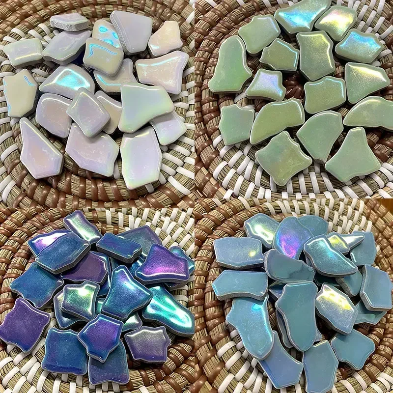 100g irregular Ceramic Mosaic  - Ceramic Tile Blank avaliação e preço