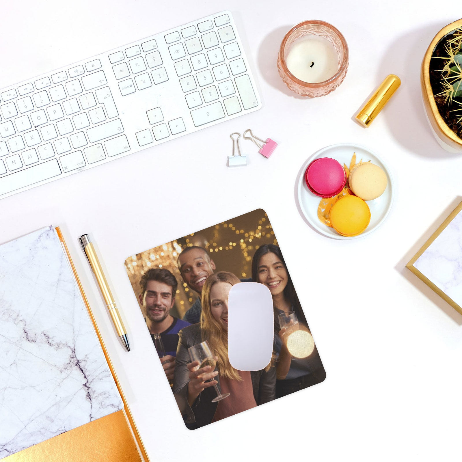 5Pcs Sublimation Mouse Pad Bla - Mouse Pad Blank Sublimation avaliação e preço