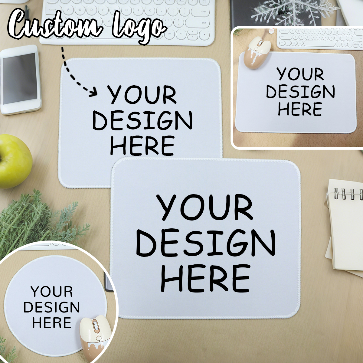 Custom Logo Mouse Pad, Persona - Mouse Pad Blank Sublimation avaliação e preço