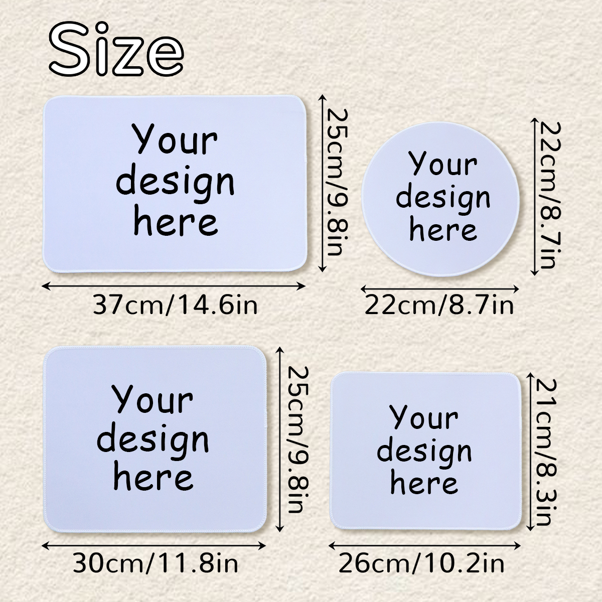 Custom Logo Mouse Pad, Persona - Mouse Pad Blank Sublimation avaliação e preço