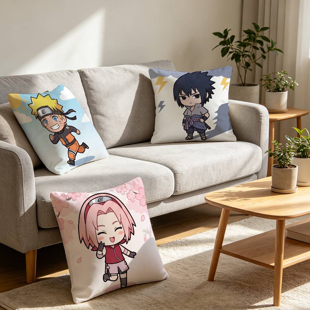 Uzumaki Naruto Fashion Decor T - Pillow Cover Sublimation avaliação e preço