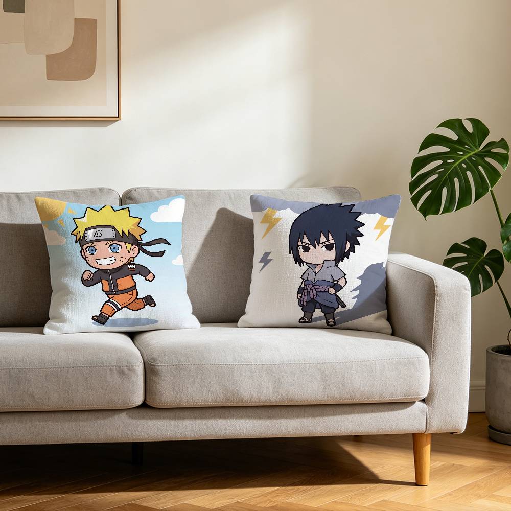 Uzumaki Naruto Fashion Decor T - Pillow Cover Sublimation avaliação e preço