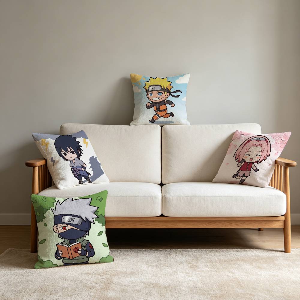 Uzumaki Naruto Fashion Decor T - Pillow Cover Sublimation avaliação e preço