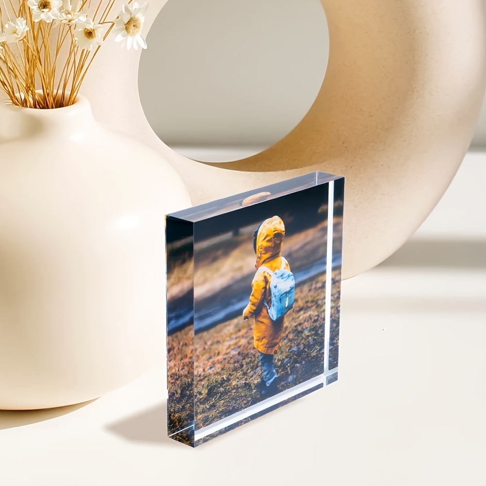 Personalized 3D Acrylic Photo  - Photo Acrylic Block avaliação e preço