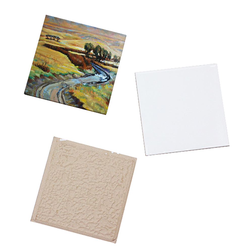 20pcs 4' X 4' Sublimation Blan - Ceramic Tile Blank avaliação e preço