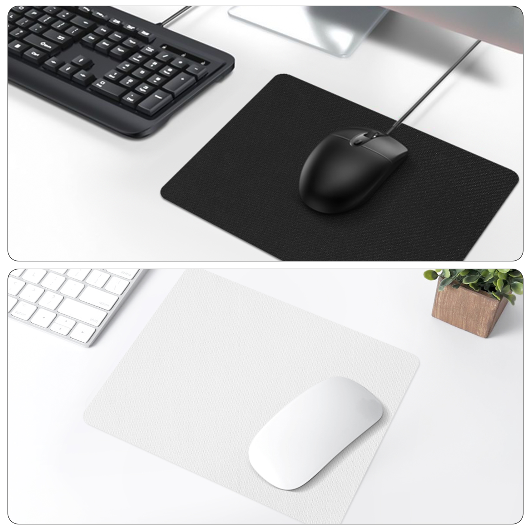 HOT SALE 10Pcs Blank Mouse Pad - Mouse Pad Blank Sublimation avaliação e preço