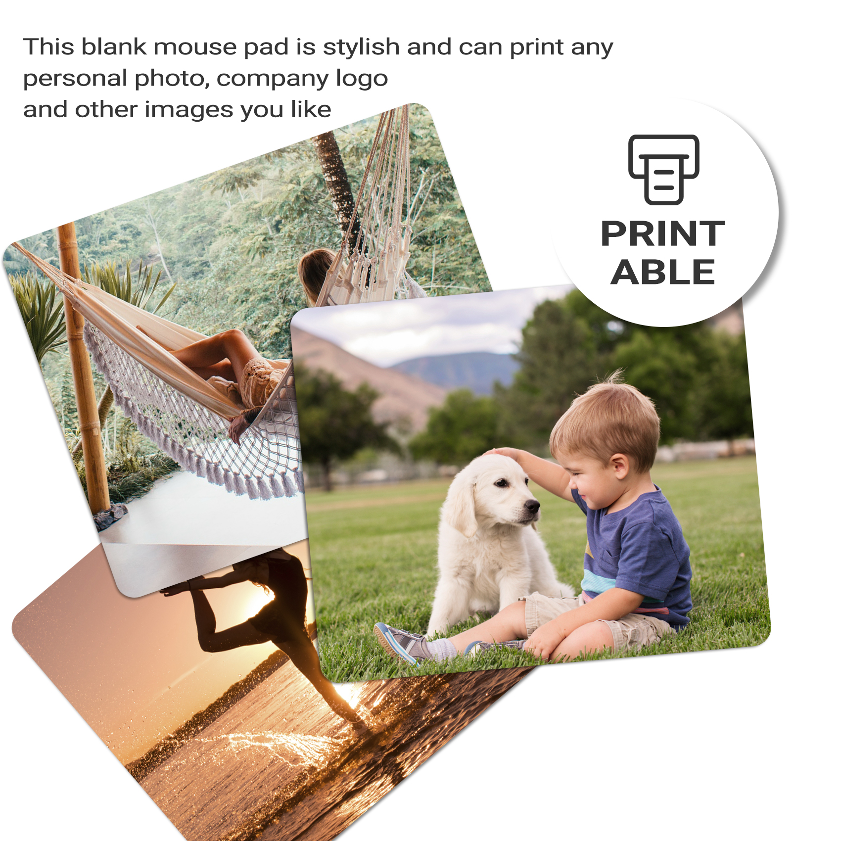 HOT SALE 10Pcs Blank Mouse Pad - Mouse Pad Blank Sublimation avaliação e preço