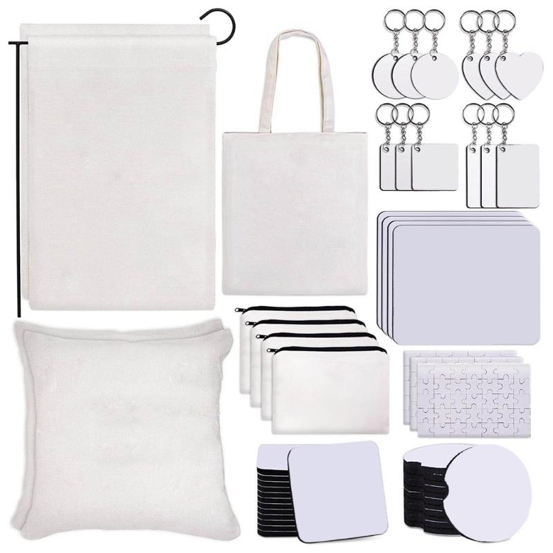Heart Keychain Set Blank MDF S - Mouse Pad Blank Sublimation avaliação e preço