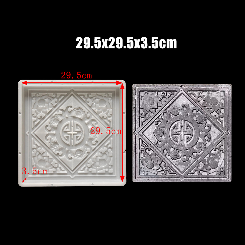 Step Stone Cement Mold Square  - Ceramic Tile Blank avaliação e preço