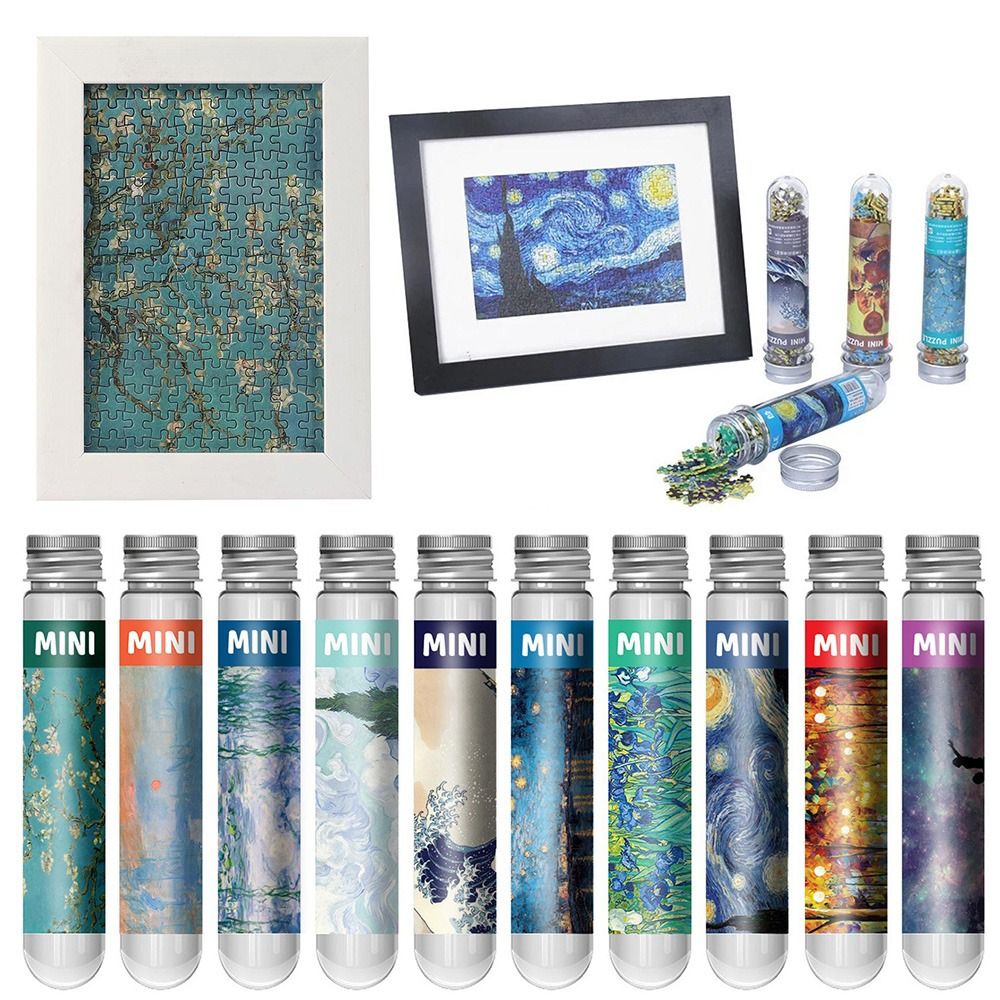 150PCS/Set Oil Painting Jigsaw - Puzzle Blank White avaliação e preço