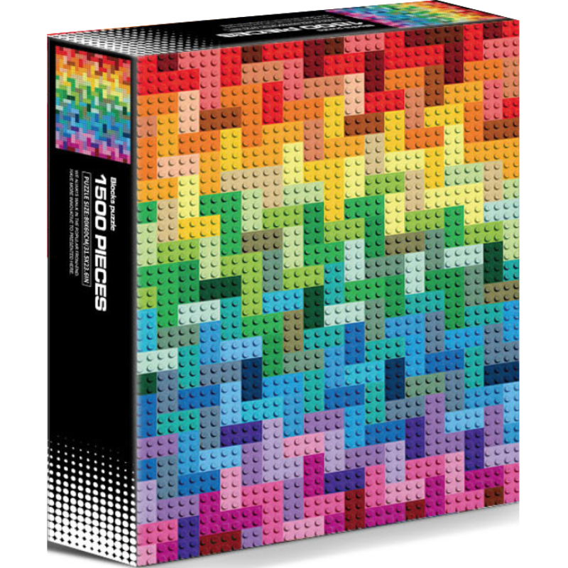 80*60cm Adult 1500pcs Paper Ji - Puzzle Blank White avaliação e preço