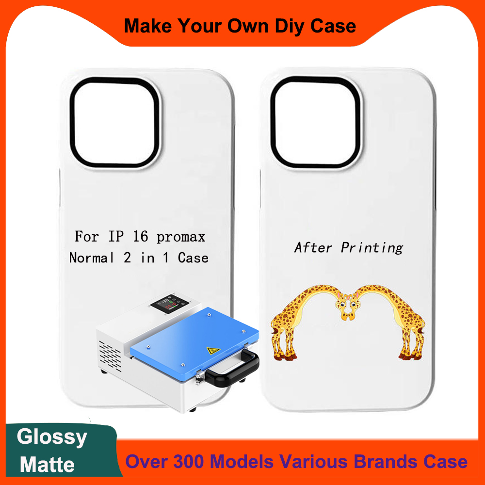 5 pcs 2 in 1 3D Sublimation Fi - Phone Case Blank Print avaliação e preço