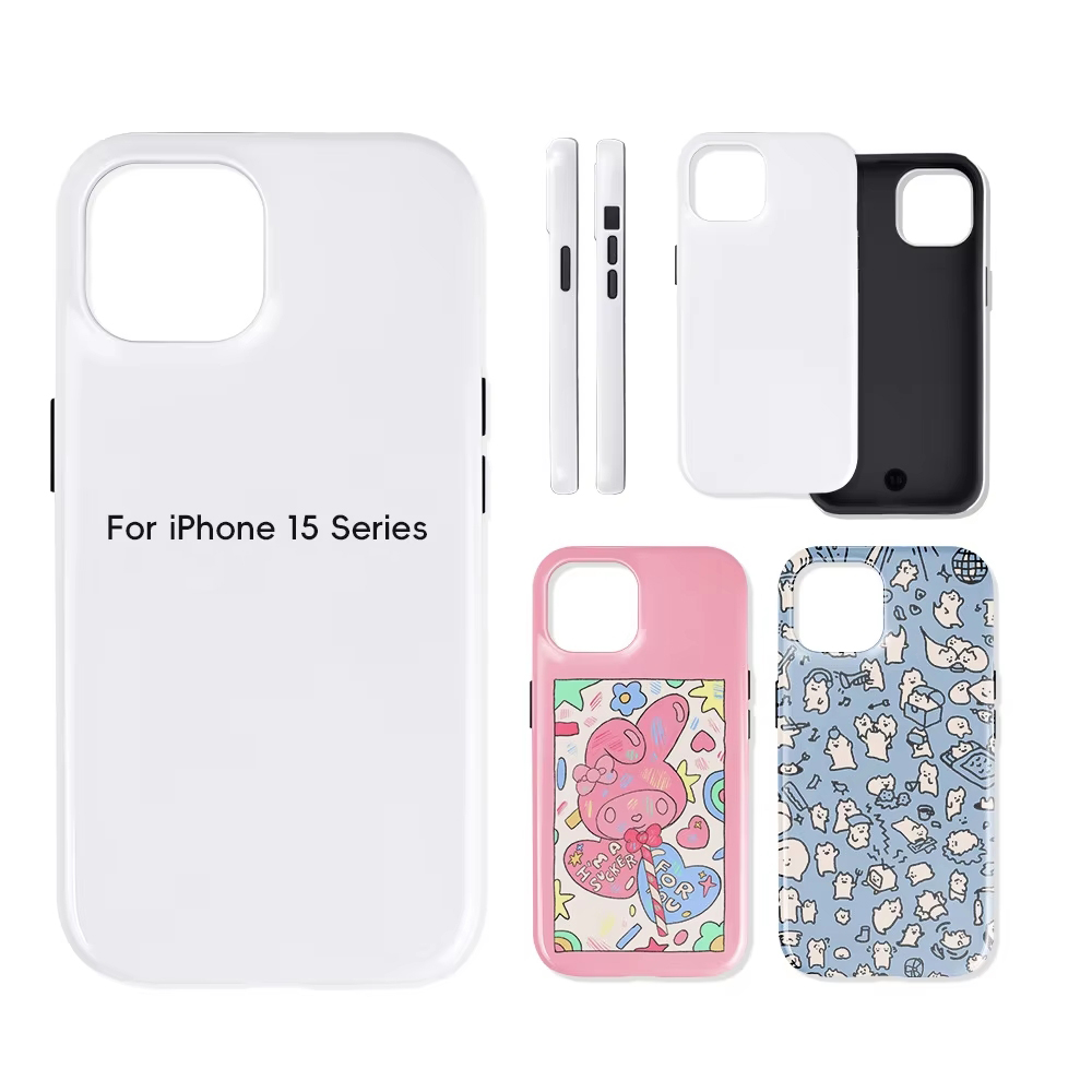 5 pcs 2 in 1 3D Sublimation Fi - Phone Case Blank Print avaliação e preço