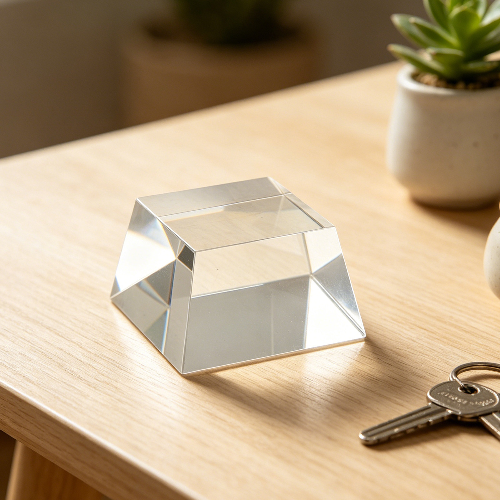 Acrylic Trophy Display Block T - Photo Acrylic Block avaliação e preço