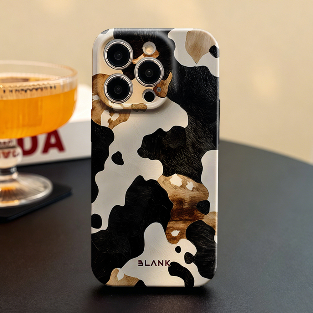 Mocha Cow Print For iPhone 17  - Phone Case Blank Print avaliação e preço