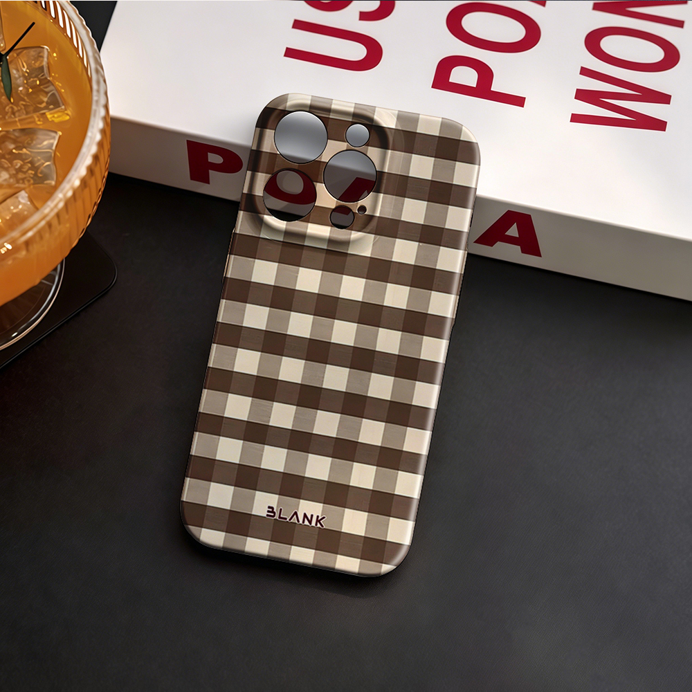 Mocha Cow Print For iPhone 17  - Phone Case Blank Print avaliação e preço