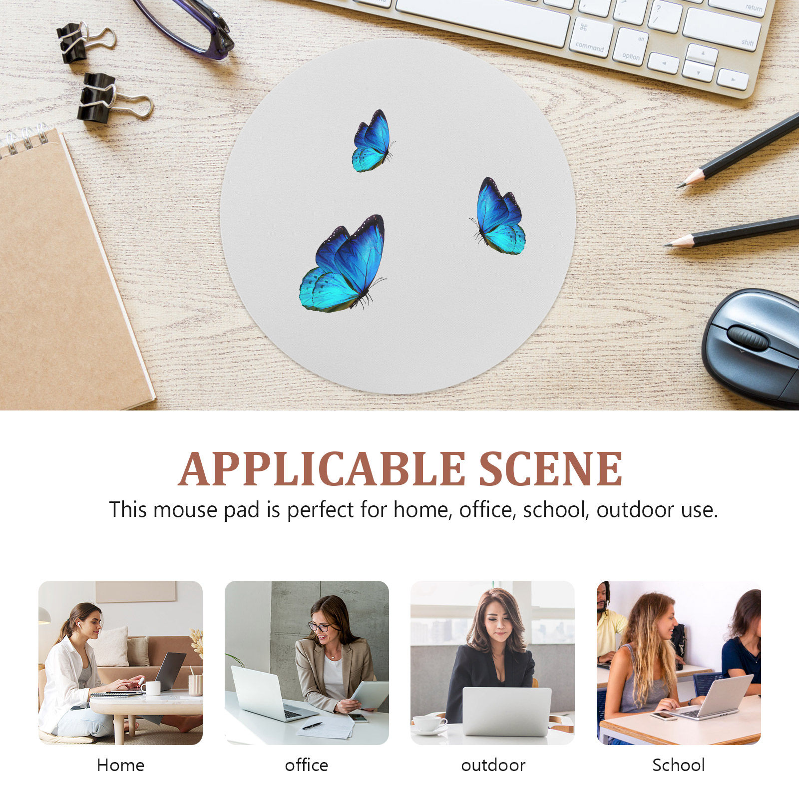 5Pcs Sublimation Mouse Pad Bla - Mouse Pad Blank Sublimation avaliação e preço