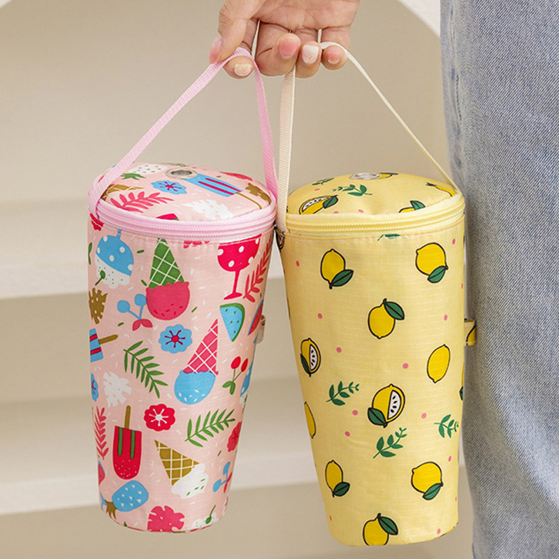 * New Portable Milk Tea Tote B - Tote Bag Sublimation avaliação e preço