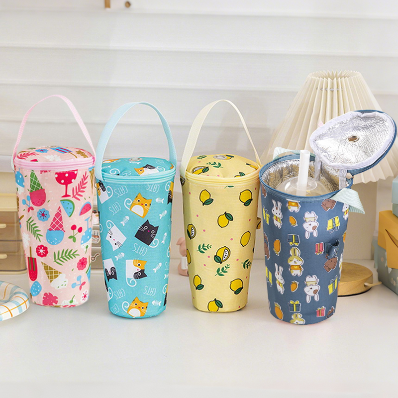 * New Portable Milk Tea Tote B - Tote Bag Sublimation avaliação e preço