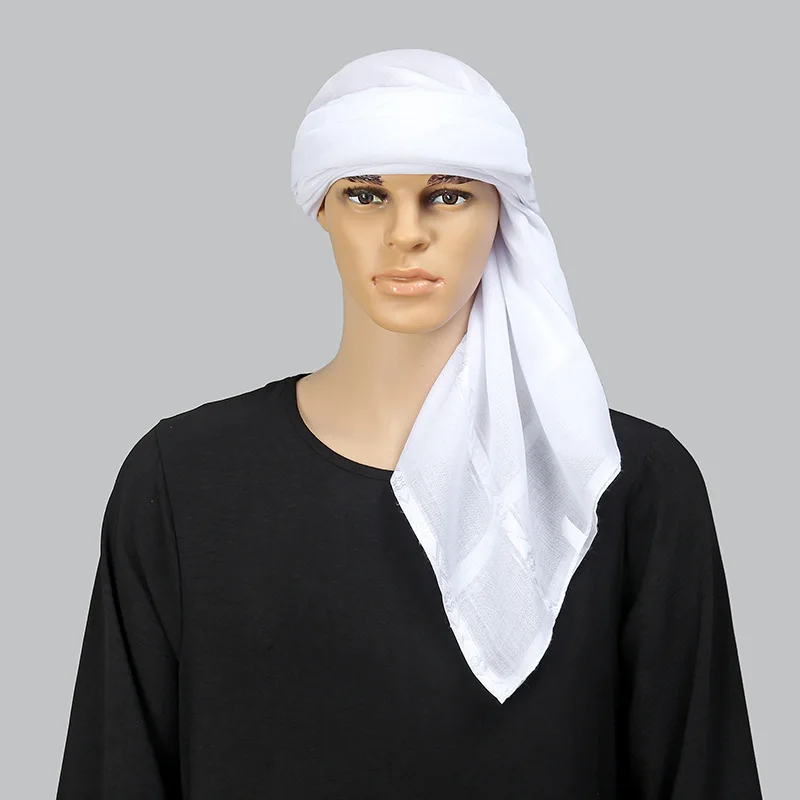 Islam White Square Scarf Men S - Bandana Blank White avaliação e preço