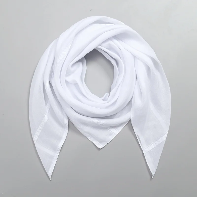 Islam White Square Scarf Men S - Bandana Blank White avaliação e preço
