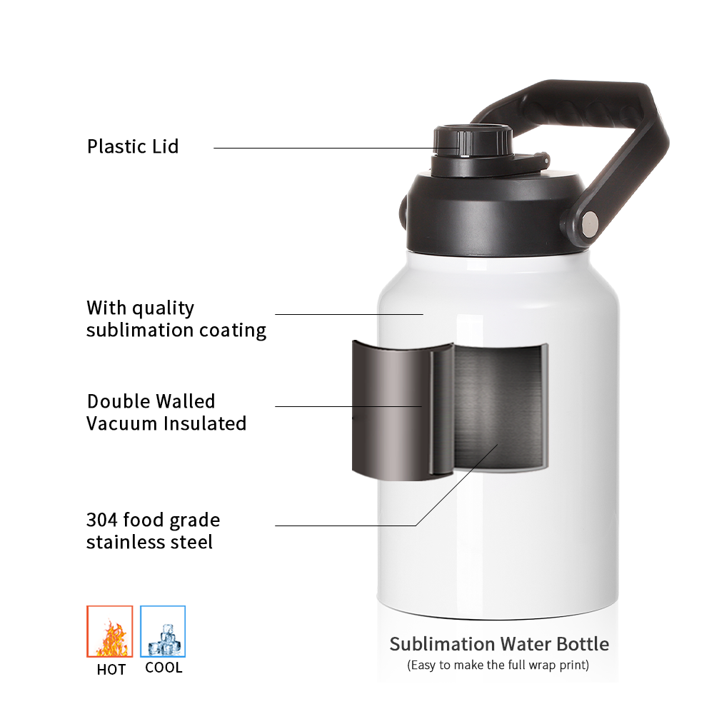 PYD Life USA Free Shipping 64  - Water Bottle Blank avaliação e preço