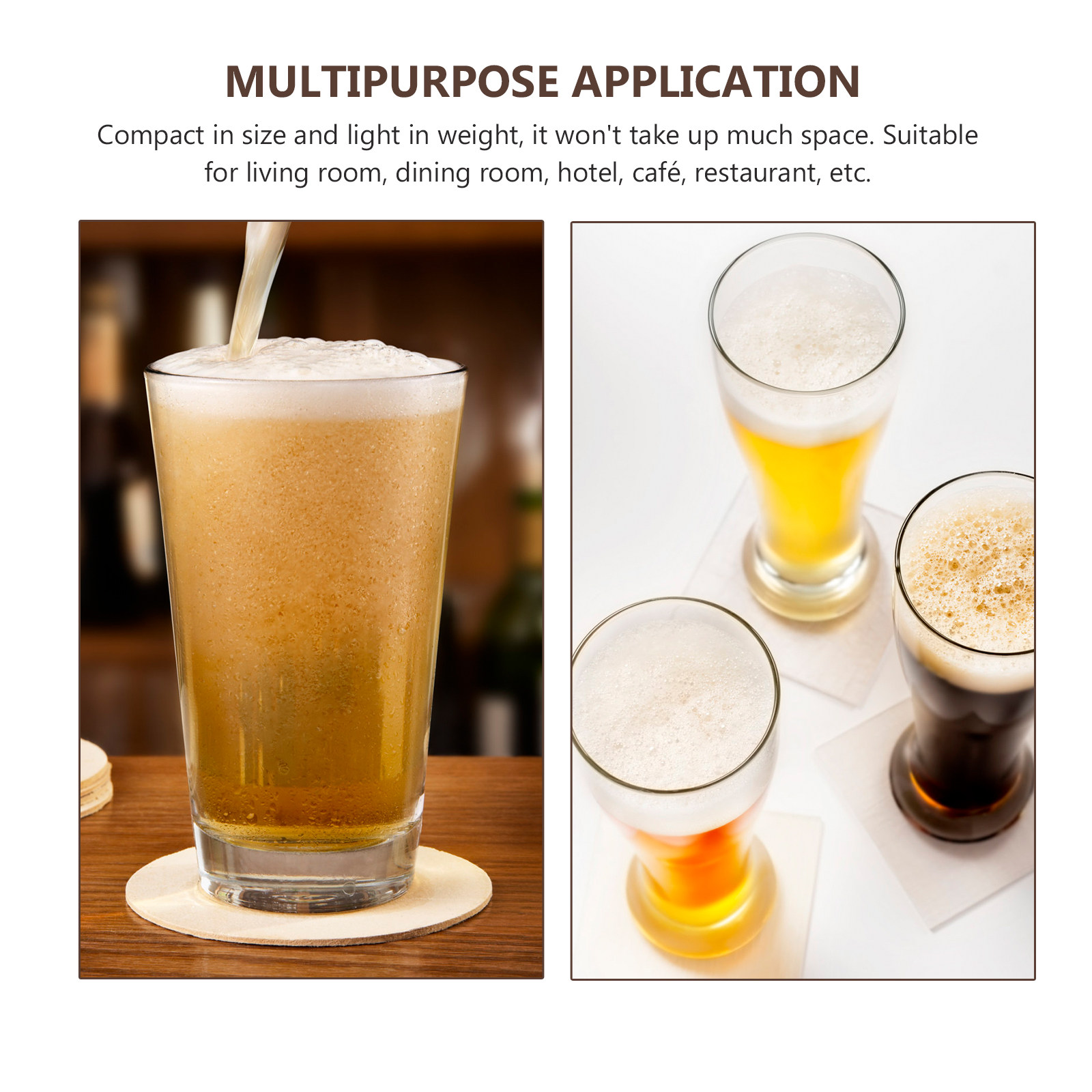 10Pcs Sublimation Blank Coaste - Coaster Sublimation Blank avaliação e preço