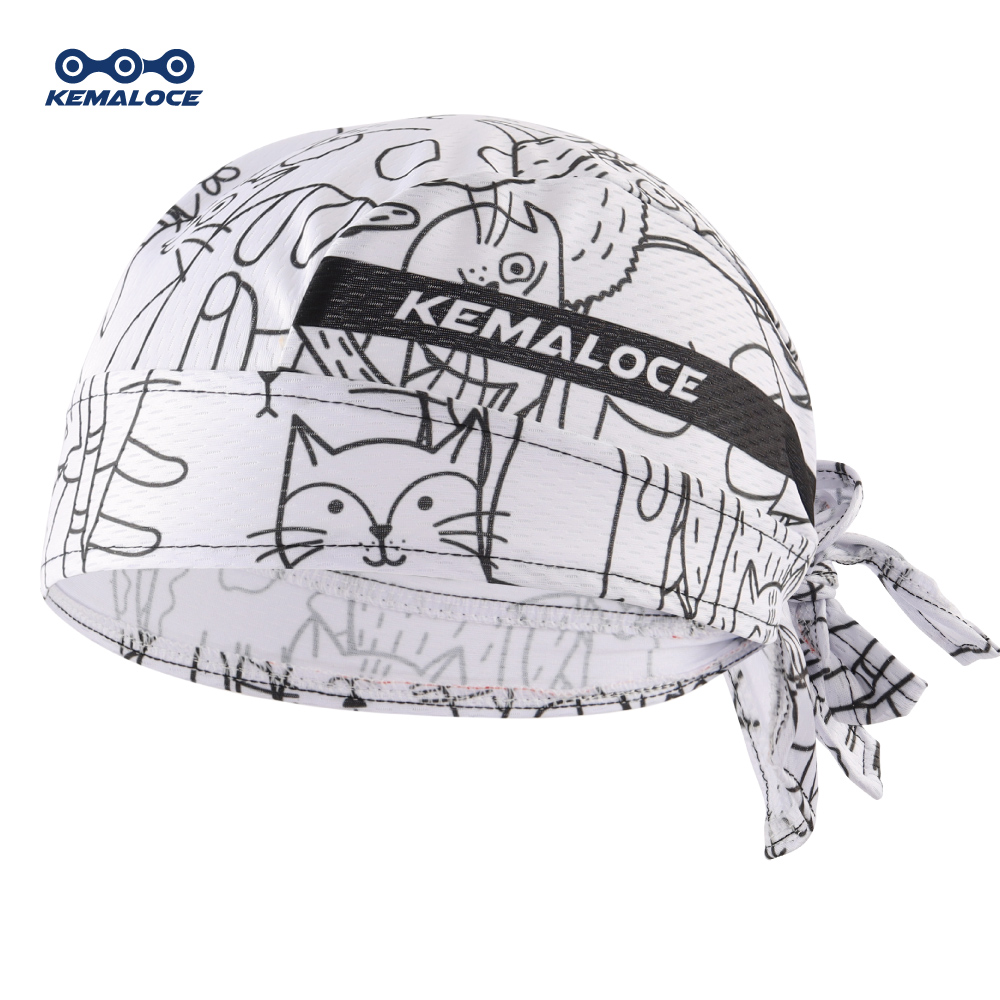 KAMALOCE UV Protection Cycling - Bandana Blank White avaliação e preço