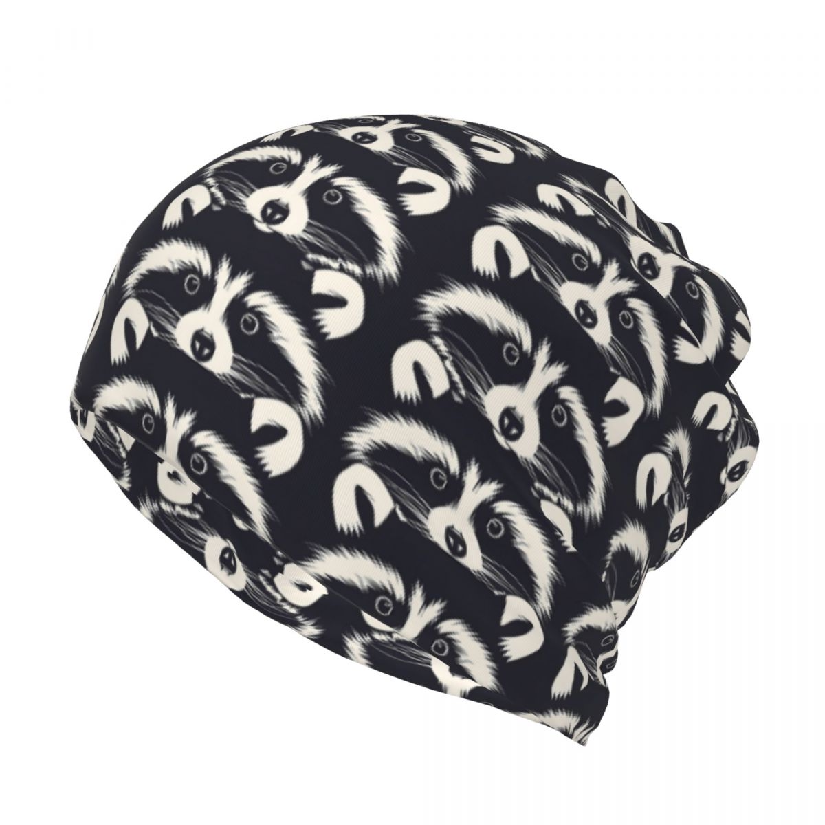 Black And White Raccoon Face P - Bandana Blank White avaliação e preço