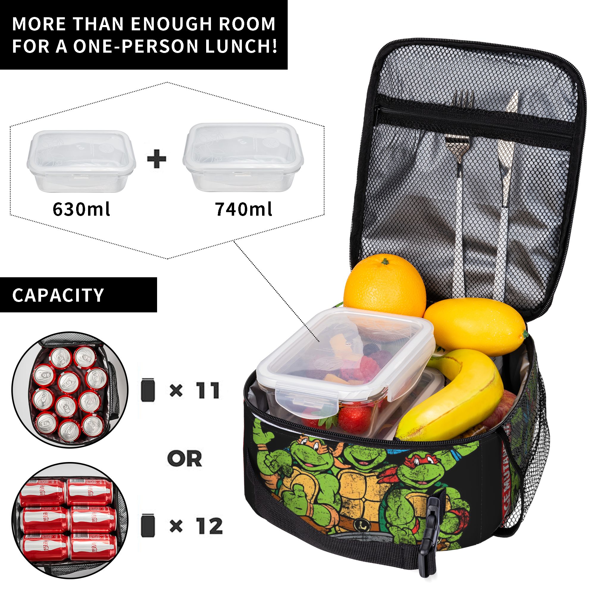 Logo TMNT Cartoon Anime  Insul - Tote Bag Sublimation avaliação e preço