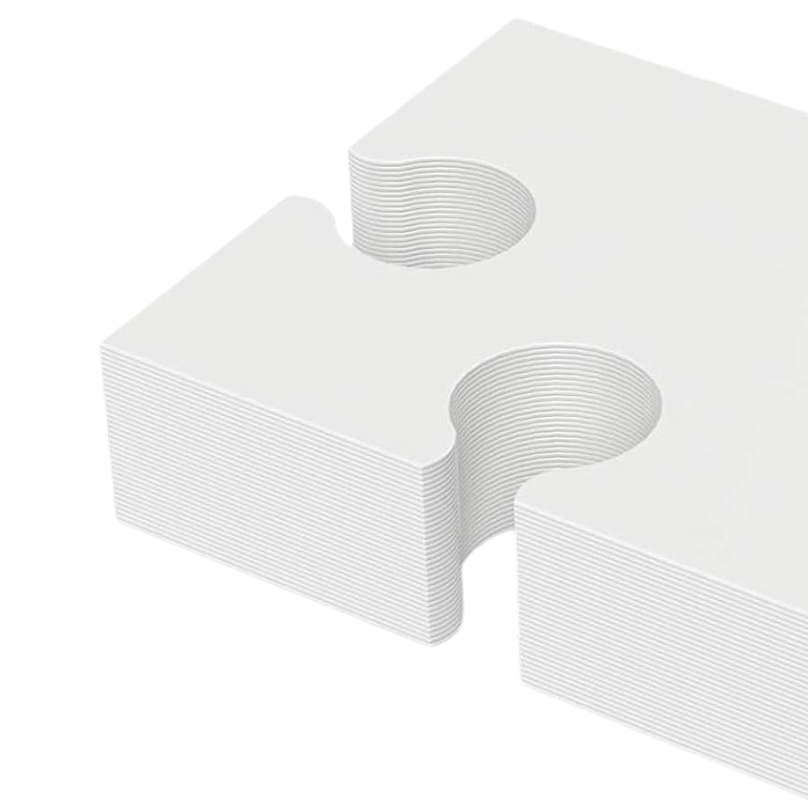 White Cardboard Puzzle Set Bla - Puzzle Blank White avaliação e preço