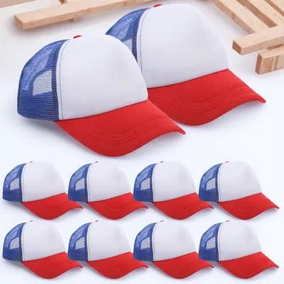 10Pcs DIY Blank Baseball Hats  - Hat Sublimation Blank avaliação e preço