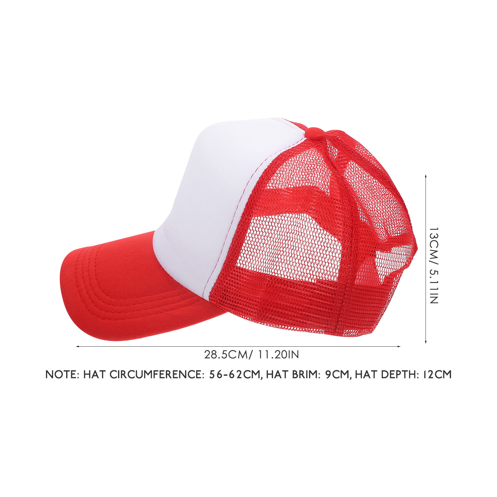 10Pcs Blank Baseball Caps Mesh - Hat Sublimation Blank avaliação e preço