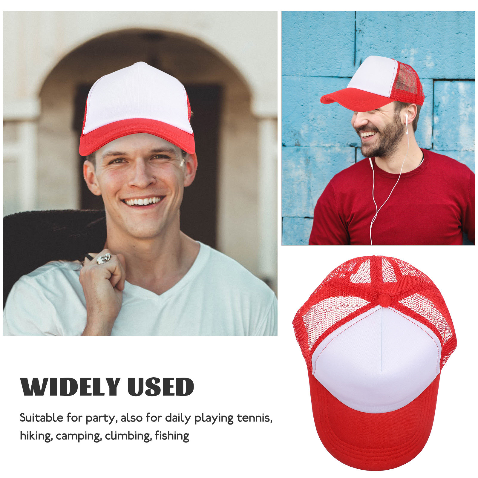 10Pcs Sublimation Blank Baseba - Hat Sublimation Blank avaliação e preço