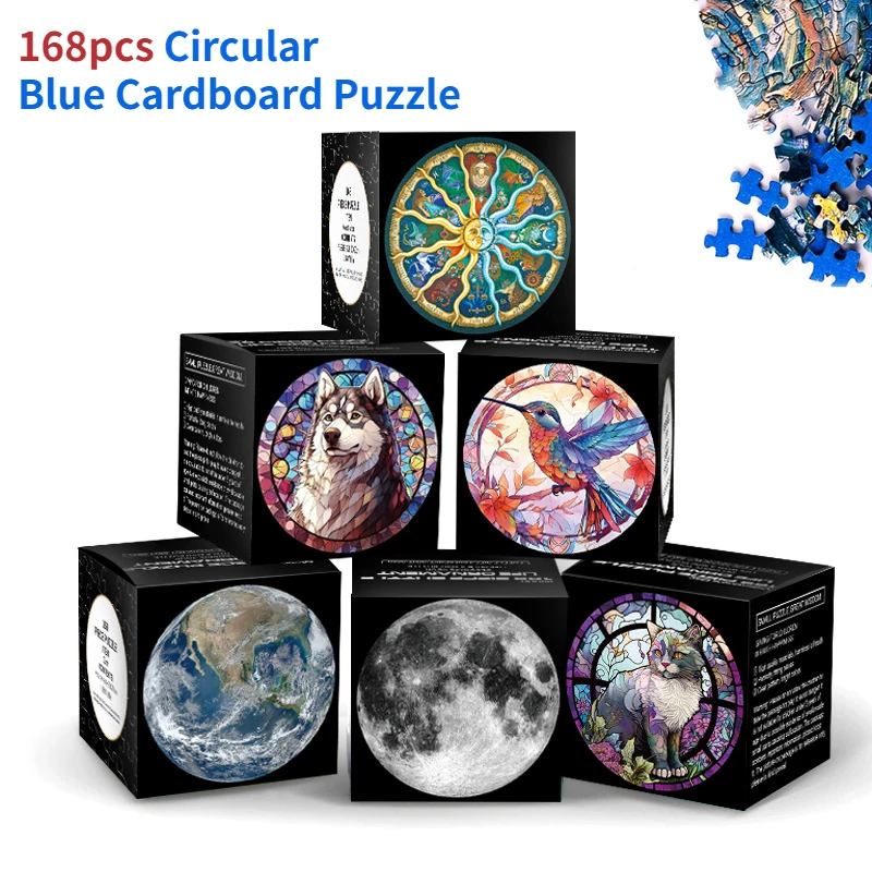 20*20cm 168 Pieces of Thickene - Puzzle Blank White avaliação e preço