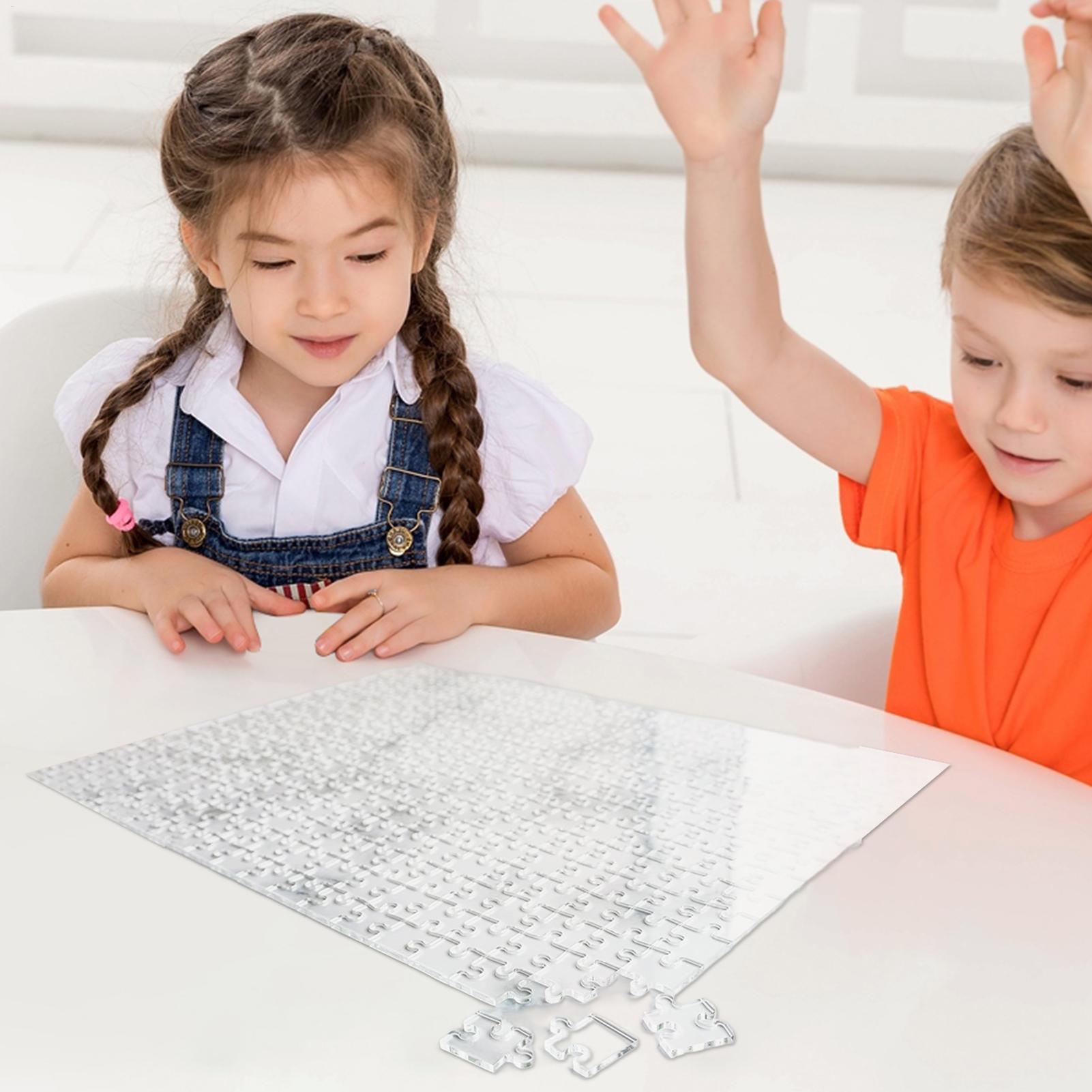 Transparent Puzzle 200 Pieces  - Puzzle Blank White avaliação e preço