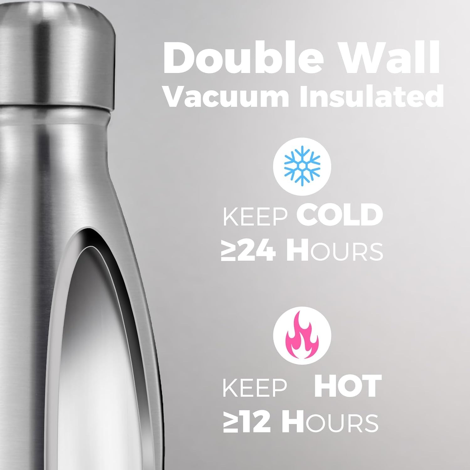 Outdoor Sport Double Wall Stai - Water Bottle Blank avaliação e preço