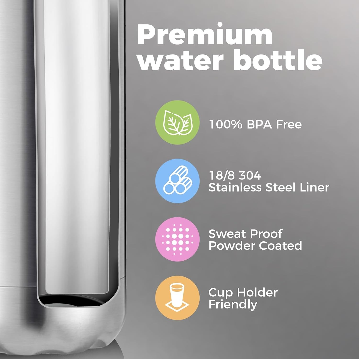 Outdoor Sport Double Wall Stai - Water Bottle Blank avaliação e preço