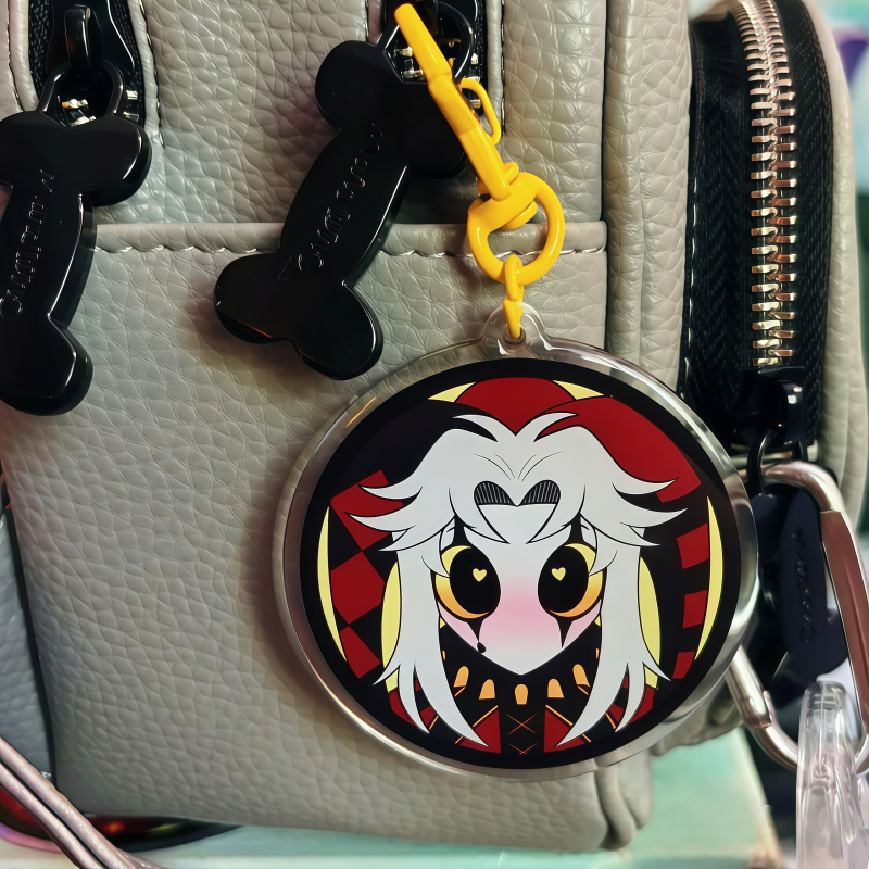 Cute Pierrot Clown Anime Merch - Button Badge Blank avaliação e preço
